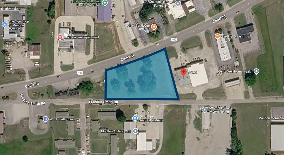 15112 Court St, Moulton, AL à vendre - Aérien – Image 2 sur 4