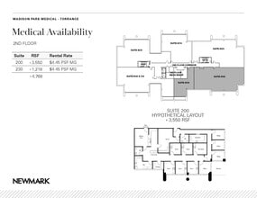 3525 E Pacific Coast Hwy, Torrance, CA à louer Plan d’étage– Image 1 sur 1