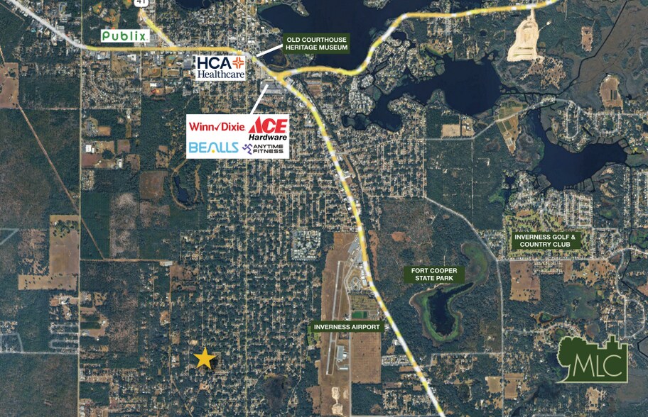 4335 Alpine ave, Inverness, FL à vendre - Photo principale – Image 1 sur 2