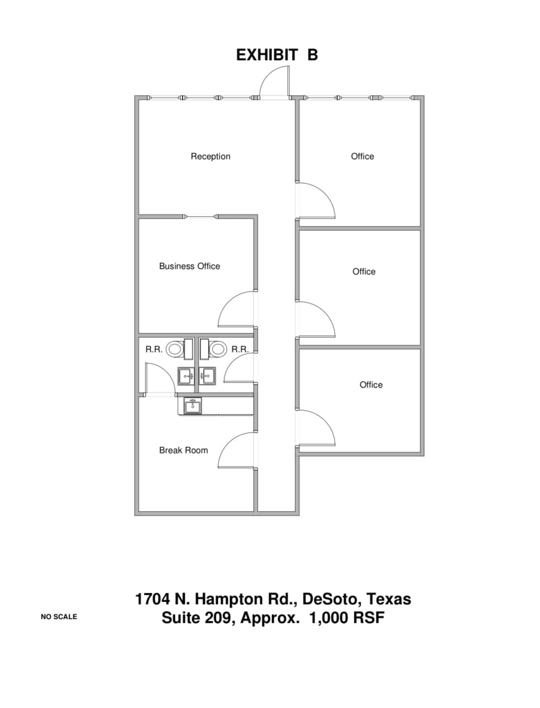 1700-1704 N Hampton Rd, DeSoto, TX à louer Photo de l’immeuble– Image 1 sur 1