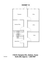 1700-1704 N Hampton Rd, DeSoto, TX à louer Photo de l’immeuble– Image 1 sur 1