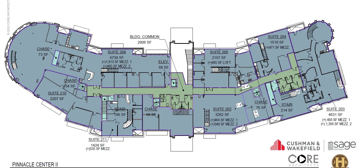 3301 Market St, Rogers, AR à louer Plan d’étage– Image 1 sur 2