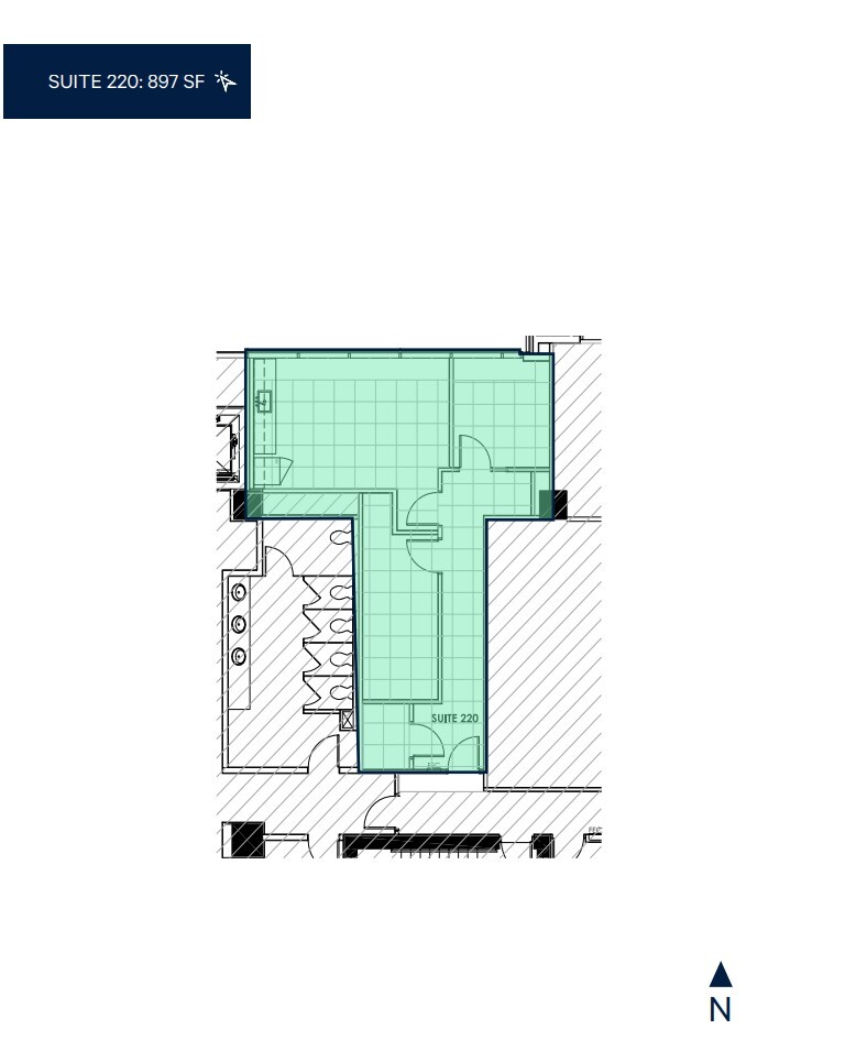 1100 1st St SE, Calgary, AB à louer Plan d’étage– Image 1 sur 1