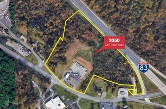 2050 Old Trail Rd, Etters, PA - Vue aérienne vue de carte - Image1