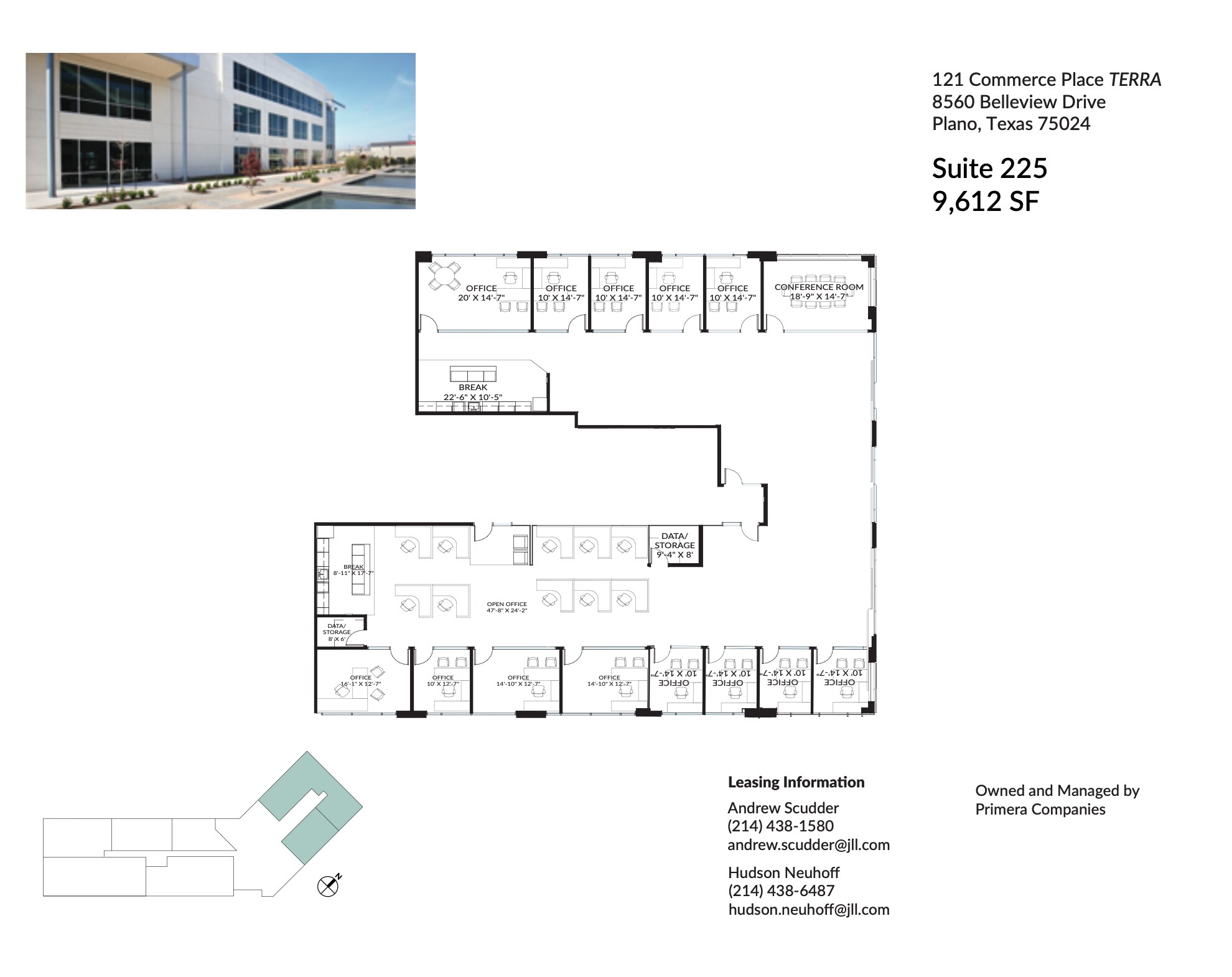 8560 Belleview Dr, Plano, TX à louer Plan d’étage– Image 1 sur 1