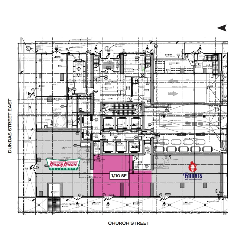 215-229 Church St, Toronto, ON à louer Plan d’étage– Image 1 sur 5
