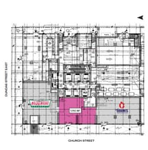 215-229 Church St, Toronto, ON à louer Plan d’étage– Image 1 sur 5