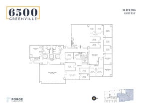 6500 Greenville Ave, Dallas, TX à louer Plan d’étage– Image 1 sur 1