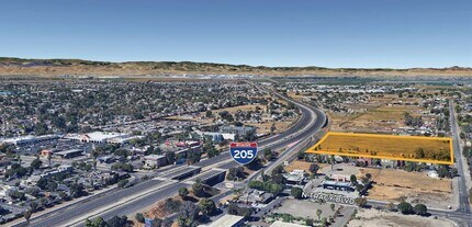 10792 W Larch Rd, Tracy, CA - Vue aérienne vue de carte