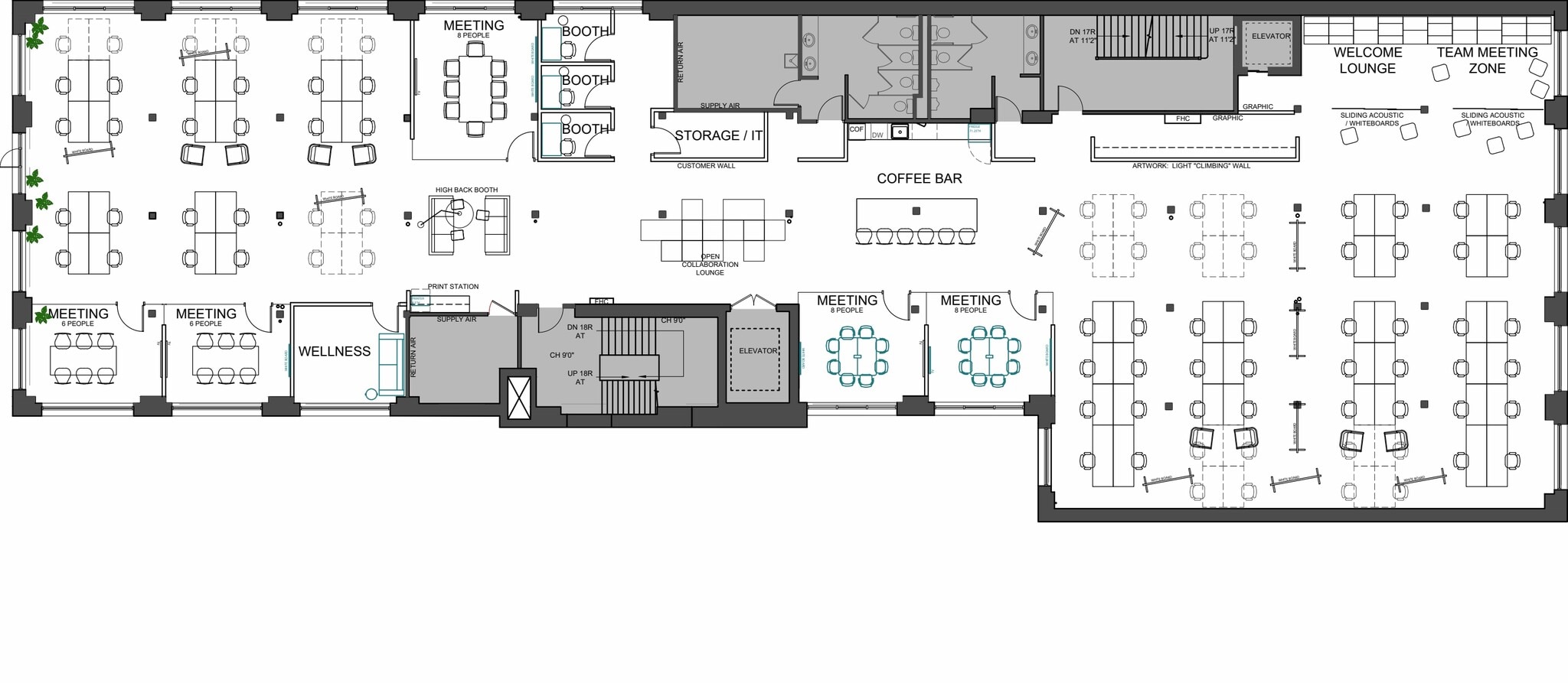 310 Spadina Ave, Toronto, ON à louer Plan d’étage– Image 1 sur 9