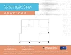 1201 Brickell Ave, Miami, FL à louer Plan de site– Image 1 sur 1