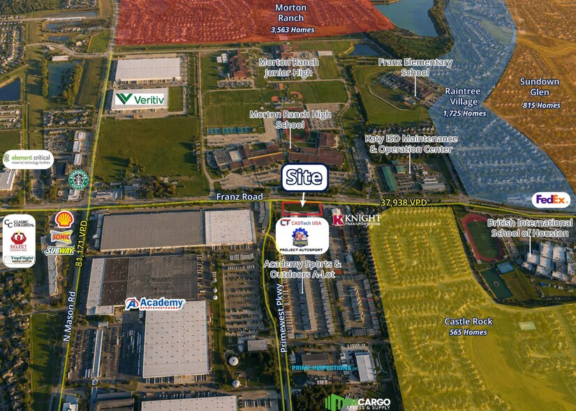 Franz Rd, Katy, TX à vendre - Photo de l’immeuble – Image 3 sur 3