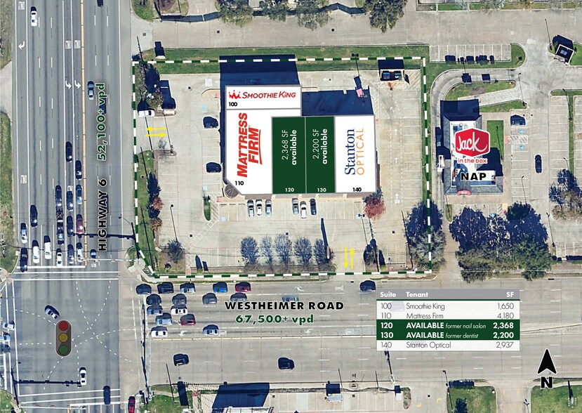 14550 Westheimer Rd, Houston, TX à louer - Plan de site – Image 2 sur 5