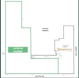 924-928 Baxter Ave, Louisville, KY à louer Plan d’étage– Image 1 sur 1