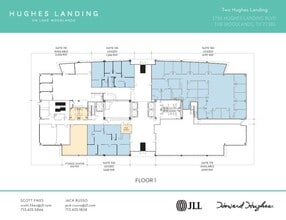 1790 Hughes Landing Blvd, The Woodlands, TX à louer Plan d’étage– Image 1 sur 1