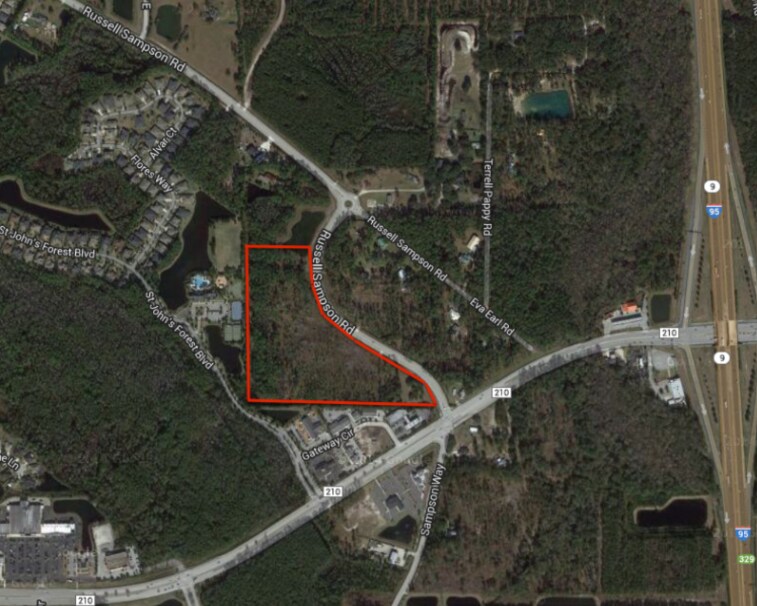 CR 210 And Russell Sampson Road, Jacksonville, FL à vendre Aérien– Image 1 sur 2