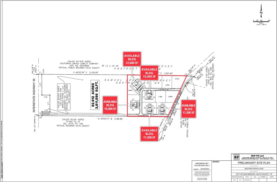 5225 N Interstate 35, San Marcos, TX à vendre - Plan de site – Image 3 sur 3