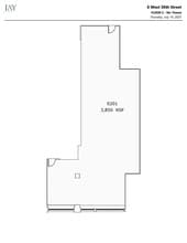 8 W 38th St, New York, NY à louer Plan d’étage– Image 1 sur 6
