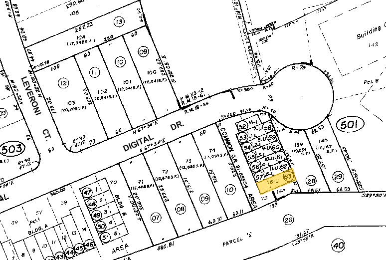 74 Digital Dr, Novato, CA à vendre - Plan cadastral – Image 3 sur 13