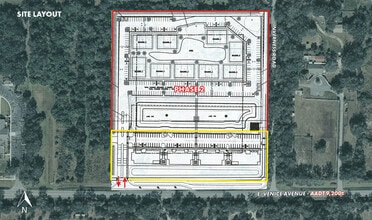 3076 E. Venice Avenue, Venice, FL à louer Plan de site– Image 1 sur 2