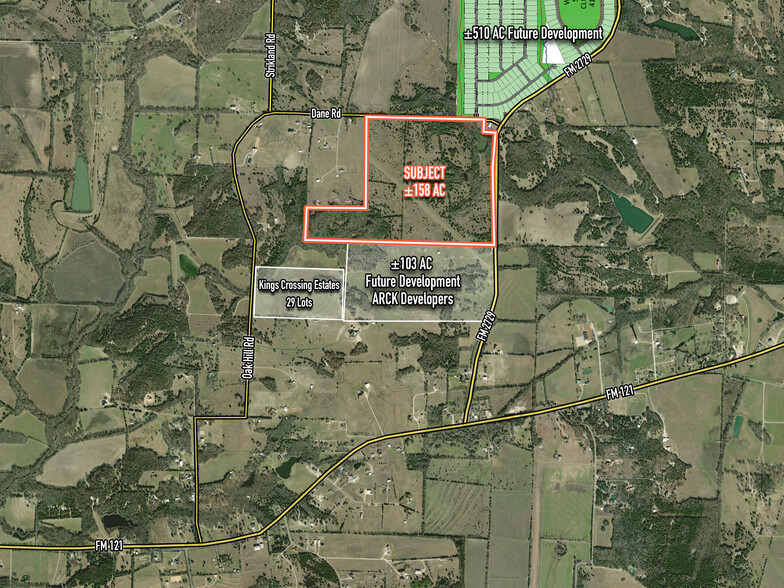 FM 2729, Van Alstyne, TX à vendre - Aérien – Image 1 sur 2