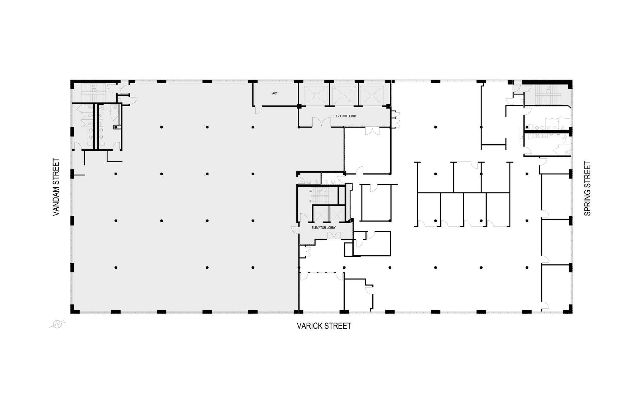 150 Varick St, New York, NY à louer Plan de site– Image 1 sur 8