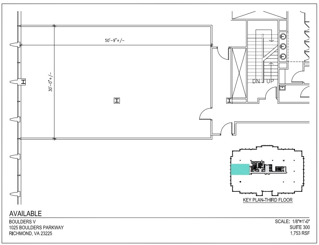 7501 Boulder View Dr, North Chesterfield, VA à louer Plan d’étage– Image 1 sur 1