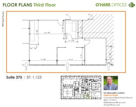 999 E Touhy Ave, Des Plaines, IL à louer Plan d’étage– Image 2 sur 2