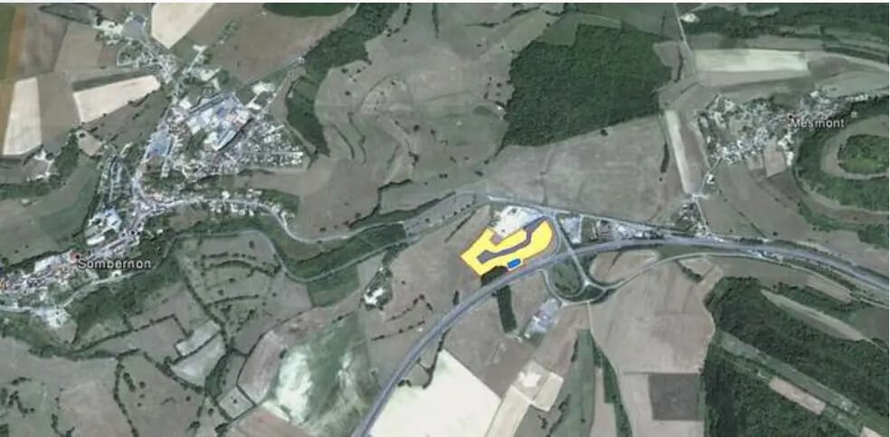 Terrain dans Mesmont à vendre - Aérien – Image 1 sur 1