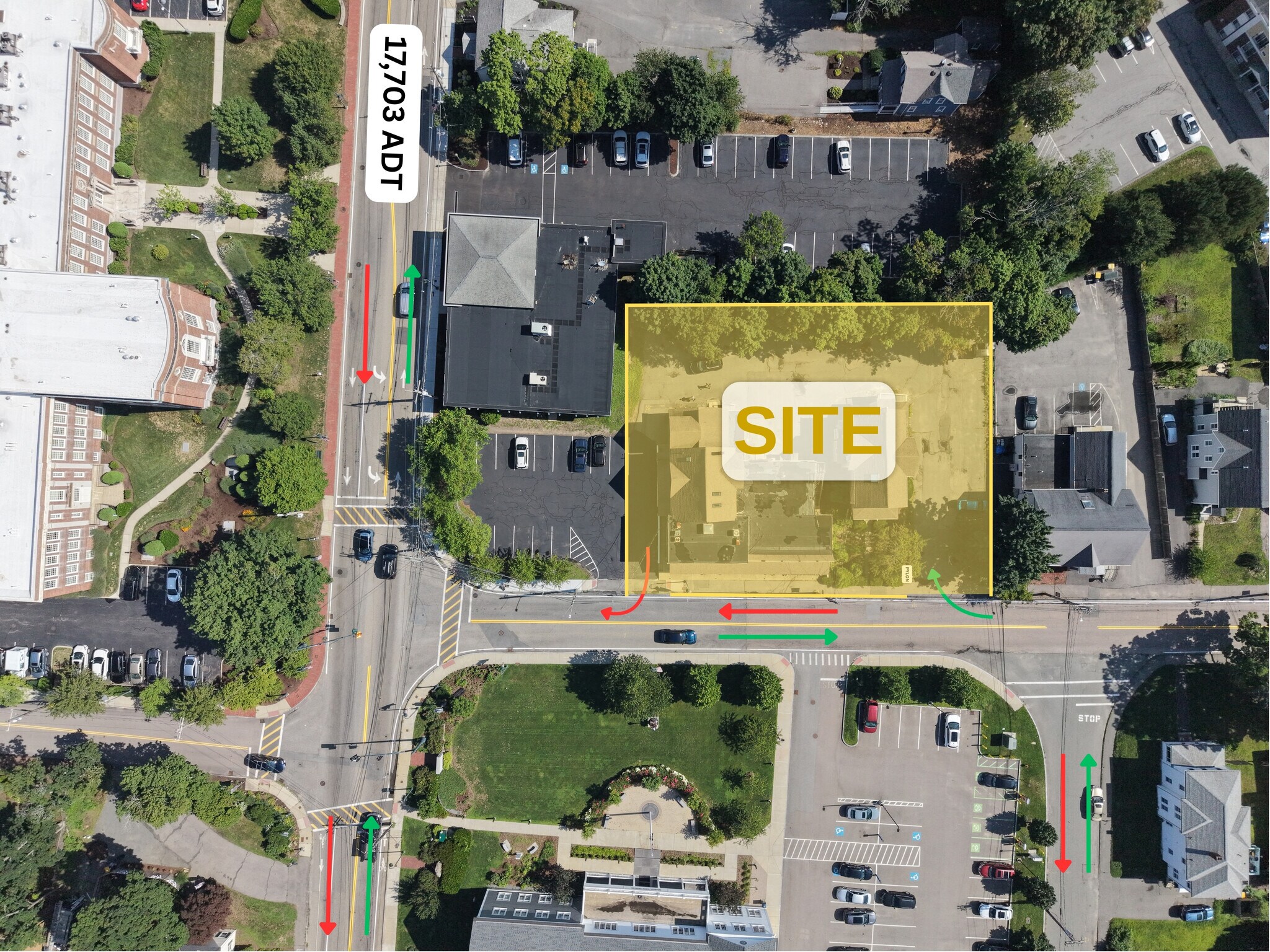 1 E Chestnut St, Sharon, MA à louer Aérien– Image 1 sur 6