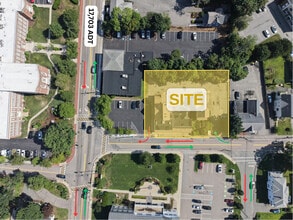 1 E Chestnut St, Sharon, MA - Vue aérienne vue de carte - Image1