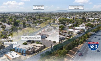 Plus de détails pour 560 & 604 MacArthur Blvd, San Leandro – Local commercial à vendre, San Leandro, CA