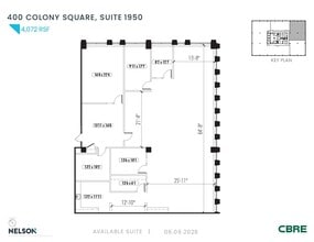 1175 Peachtree St NE, Atlanta, GA à louer Plan d’étage– Image 1 sur 1