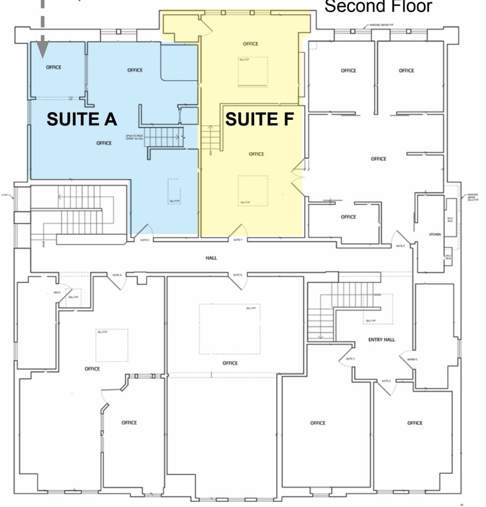 324-330 Sir Francis Drake Blvd, San Anselmo, CA à louer Plan d’étage– Image 1 sur 1