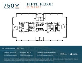 750 W John Carpenter Fwy, Irving, TX à louer Plan de site– Image 1 sur 1