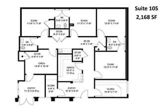 1717 Precinct Line Rd, Hurst, TX à louer Plan d’étage– Image 1 sur 1