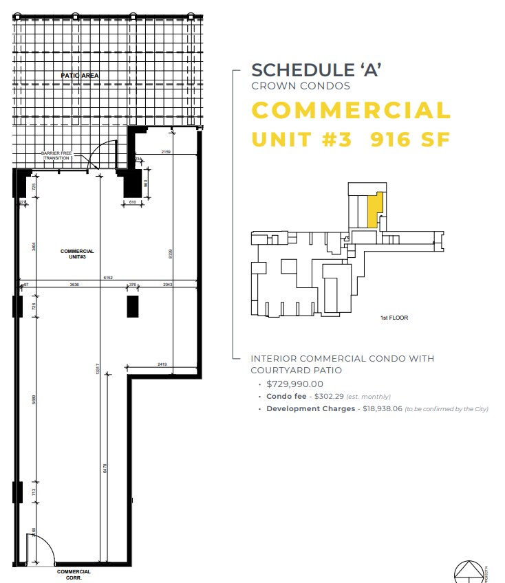 223 Princess St, Kingston, ON K7L 1B3 - Lot 3 -  - Plan d’étage - Image 1 of 1