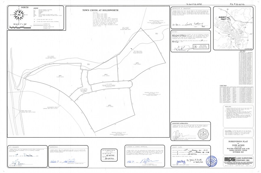 1202 Cailloux Blvd, Kerrville, TX à vendre - Plan cadastral – Image 2 sur 3