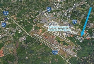 3400 International Airport Dr, Charlotte, NC - Vue aérienne vue de carte