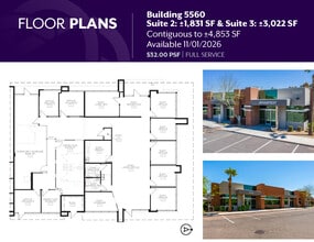 5500 W Chandler Blvd, Chandler, AZ à louer Plan d’étage– Image 1 sur 1