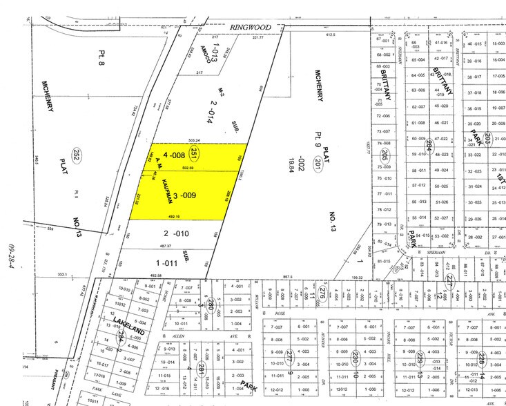 5400 W Elm St, Mchenry, IL à vendre - Plan cadastral – Image 2 sur 24