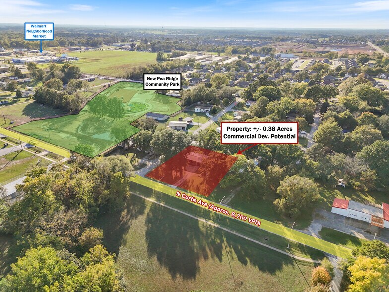 701 N Curtis Ave, Pea Ridge, AR à vendre - Photo de l’immeuble – Image 2 sur 12