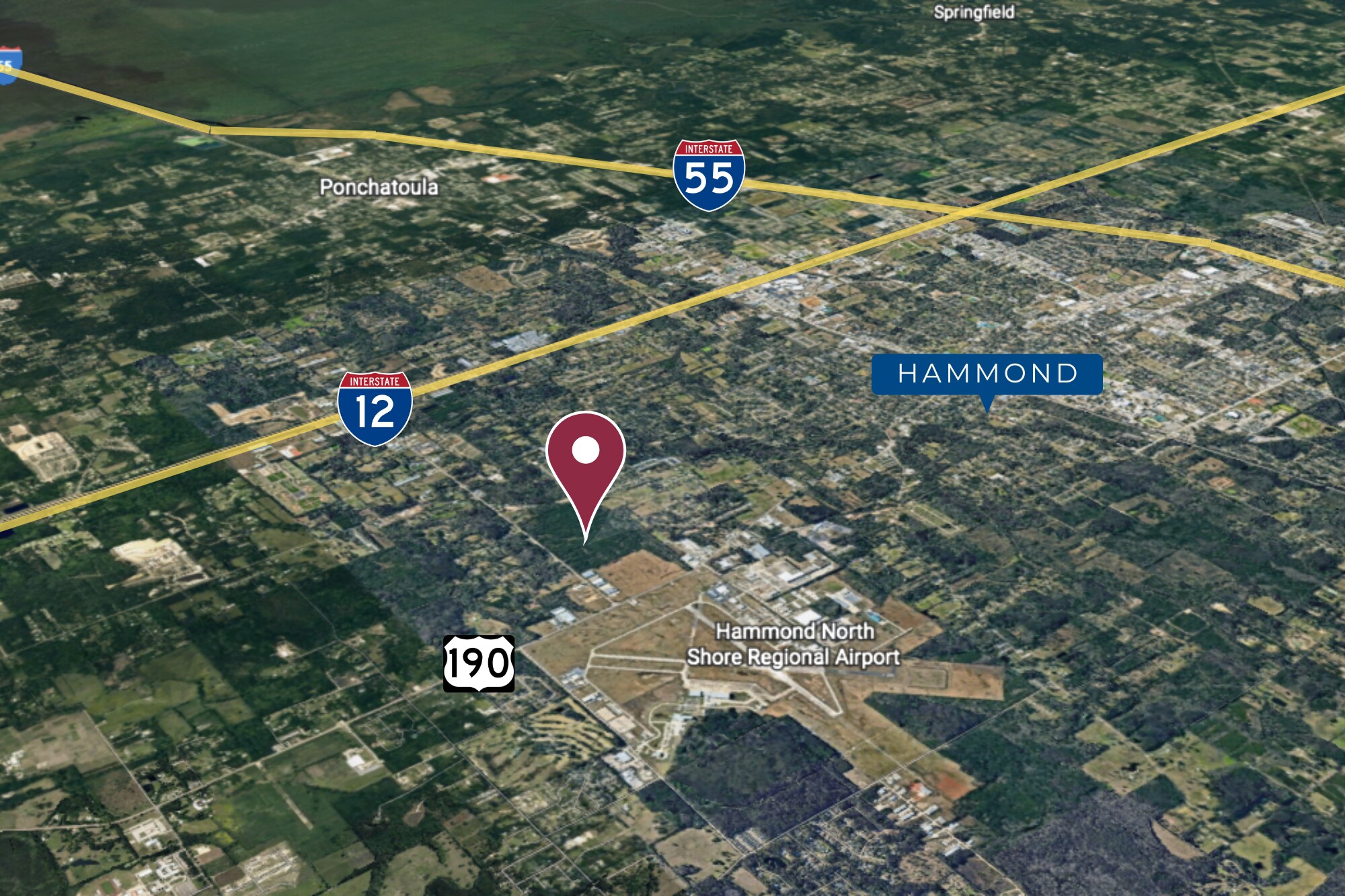 S Airport Rd. Rd, Hammond, LA à vendre Aérien– Image 1 sur 5