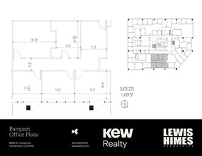 6855 S Havana St, Centennial, CO à louer Plan de site– Image 1 sur 1