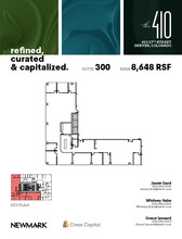 410 17th St, Denver, CO à louer Plan d’étage– Image 1 sur 1
