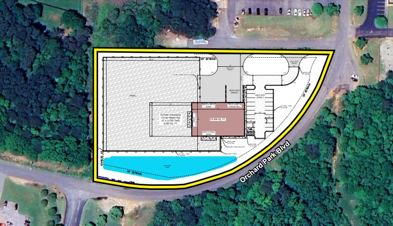 Orchard Park Blvd, Spartanburg, SC à louer - Plan de site – Image 3 sur 4