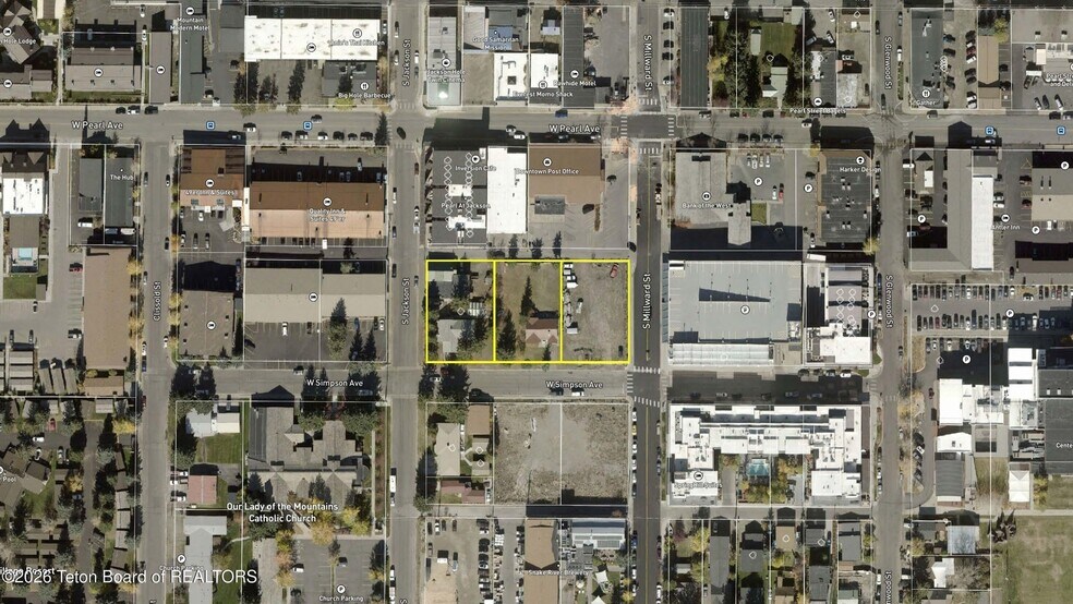 165 S Millward St, Jackson, WY à vendre - Aérien – Image 2 sur 3