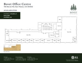 155 Bovet Rd, San Mateo, CA à louer Plan de site– Image 1 sur 1