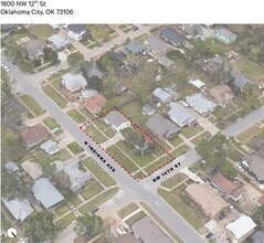 1800 NW 12th St, Oklahoma City, OK - VUE AÉRIENNE  vue de carte