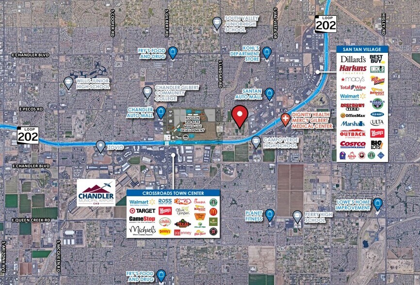 14640 E Willis Rd, Gilbert, AZ à louer - Aérien – Image 3 sur 3